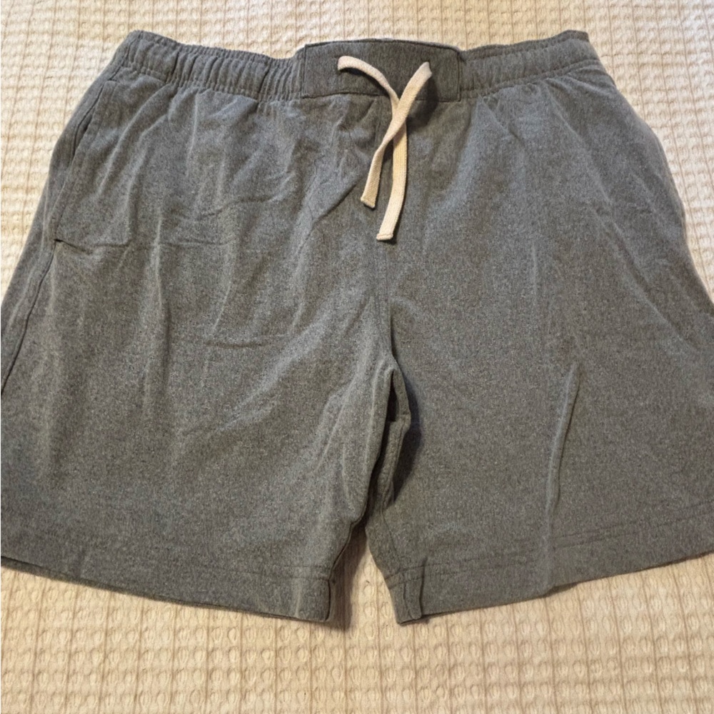 Chubbies Heather Gray Lounge Shorts NBW L